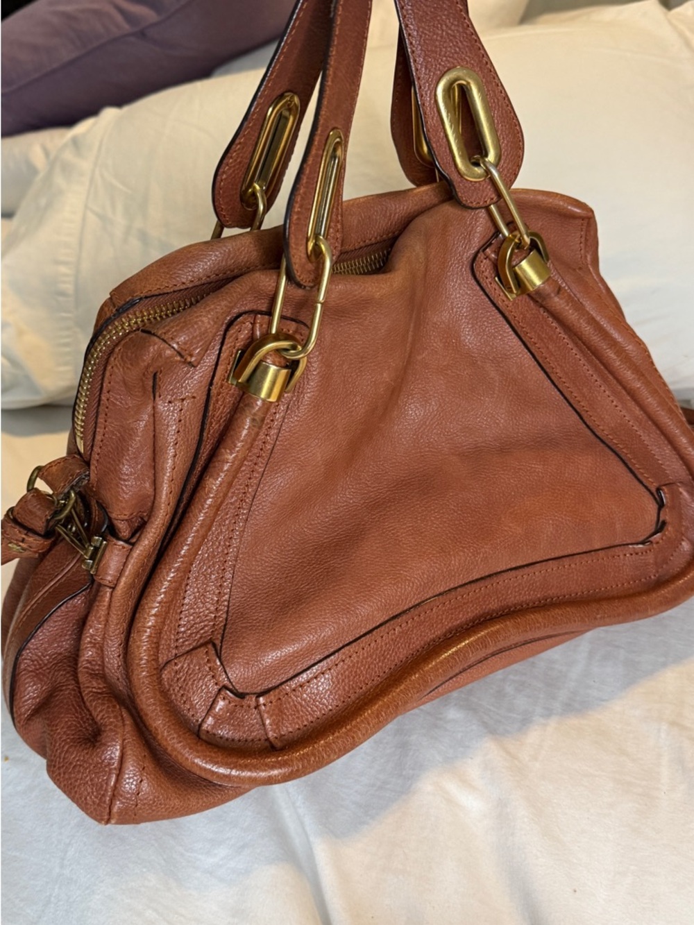 Chloe Paraty Rosewood Leather
Handbag Medium - Picture 2 of 12